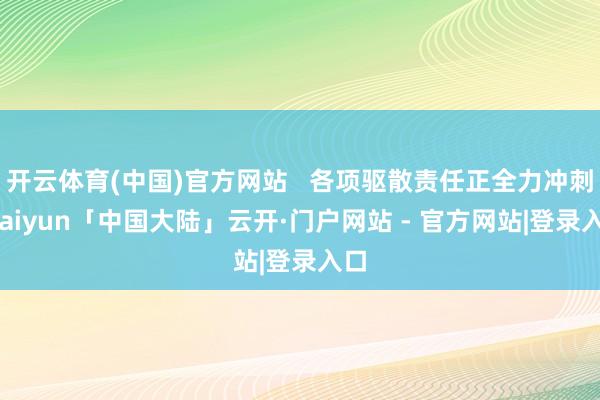 开云体育(中国)官方网站   各项驱散责任正全力冲刺-kaiyun「中国大陆」云开·门户网站 - 官方网站|登录入口